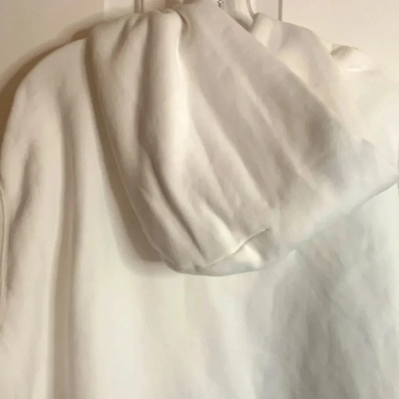 NWOT men’s Champion from Percival of London embroidered white hoodie sz XL - Picture 7 of 8